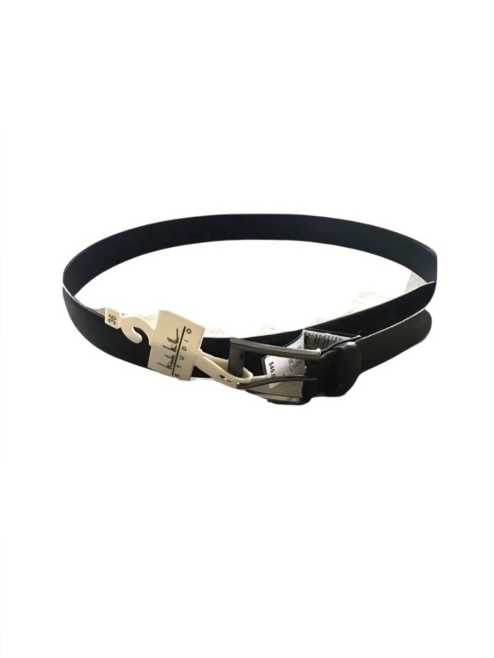 Nicole Miller NWT Black Belt Size 36